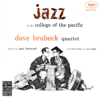 Jazz at the College Of The Pacific  - Album cover 